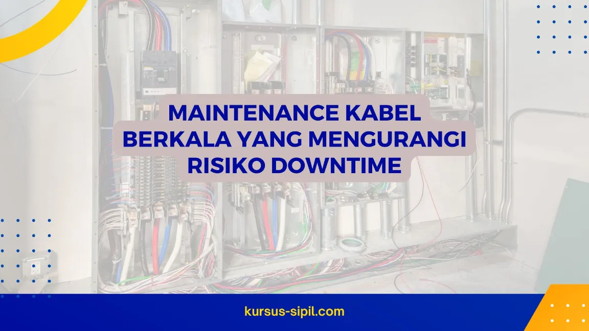 Maintenance Kabel Berkala yang Mengurangi Risiko Downtime