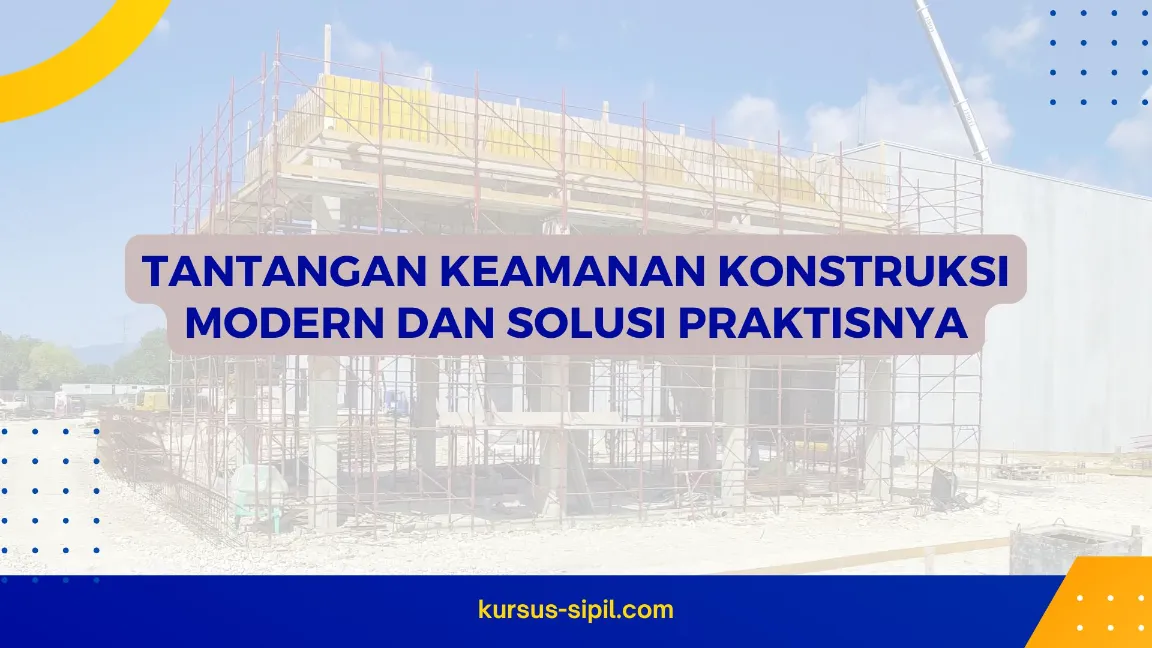 Tantangan Keamanan Konstruksi Modern dan Solusi Praktisnya