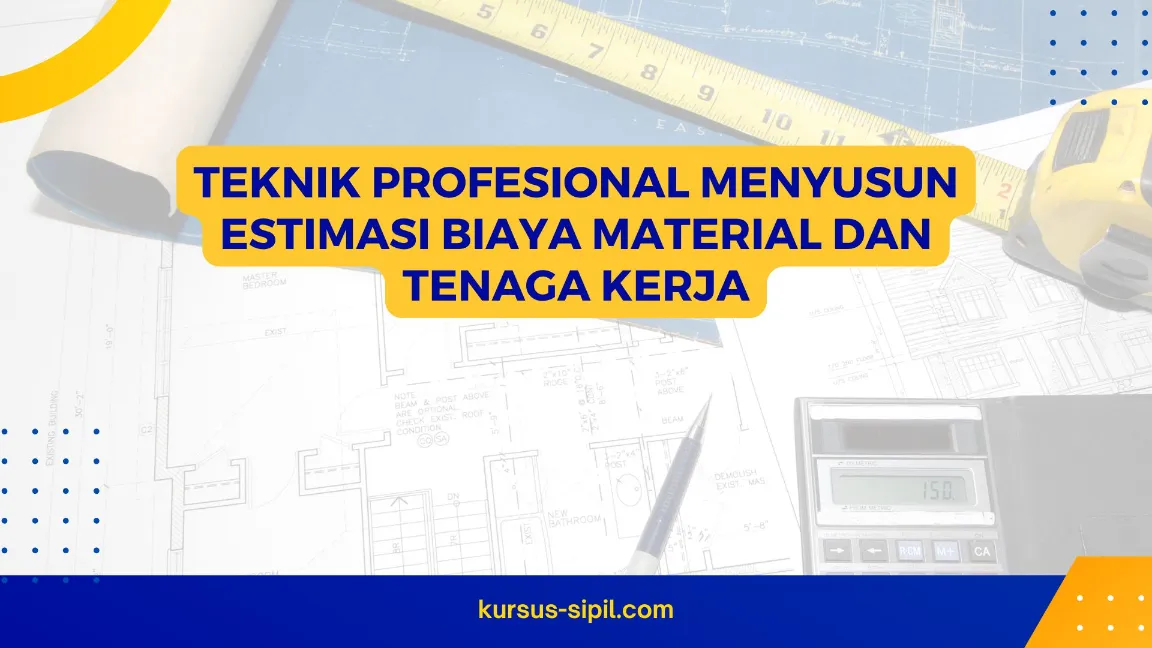 Teknik Profesional Menyusun Estimasi Biaya Material dan Tenaga Kerja
