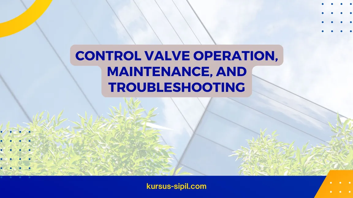 CONTROL VALVE OPERATION, MAINTENANCE, AND TROUBLESHOOTING
