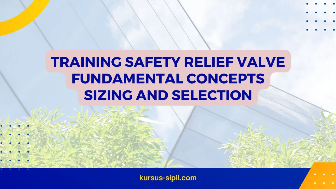 TRAINING SAFETY RELIEF VALVE FUNDAMENTAL JOGJA